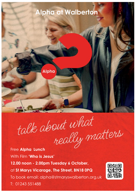 Alpha Course October 2026