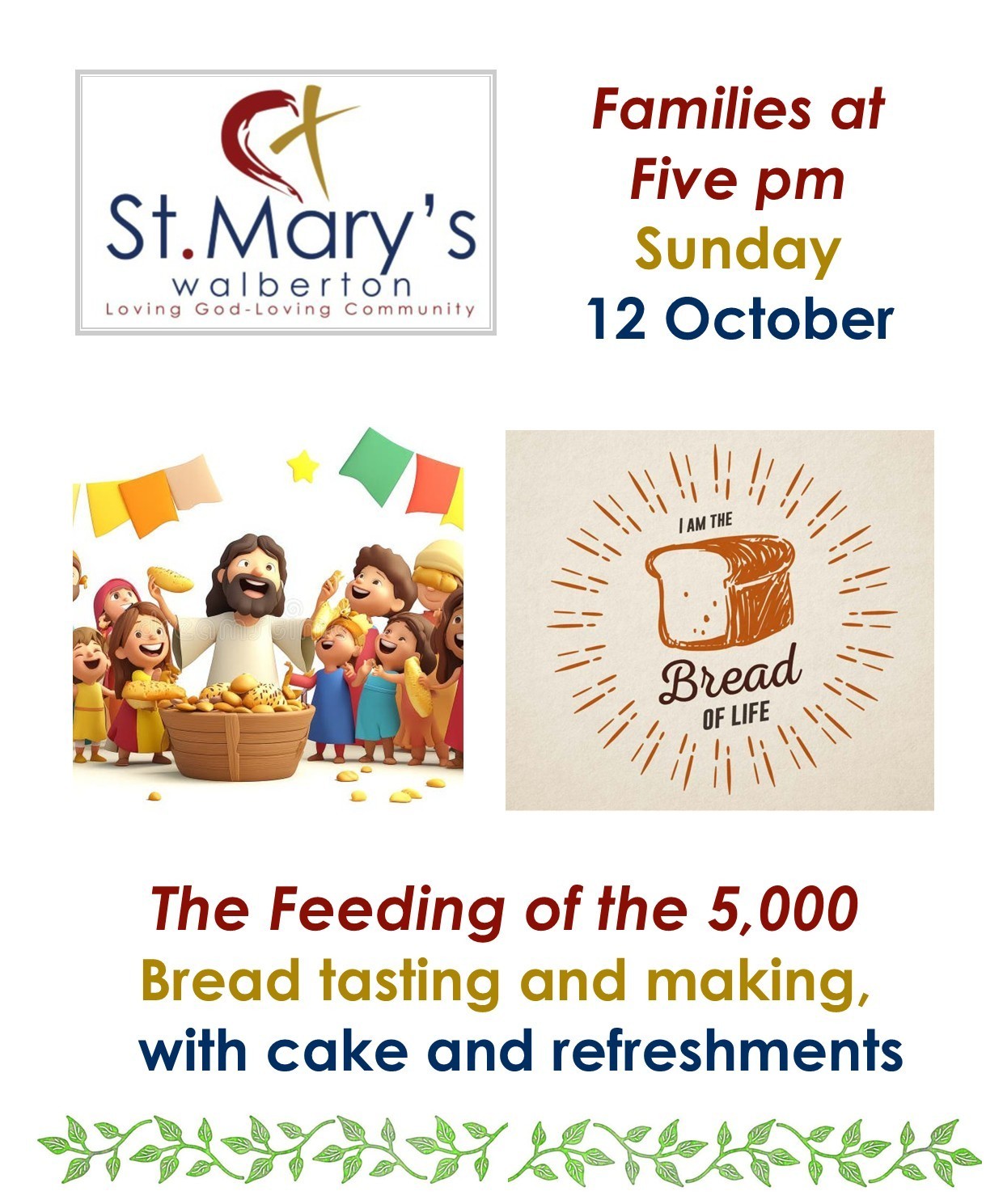Families at 5 on Oct 25